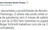 爱游戏平台体验-巴西记者曝奥古斯托已三月未领到薪水 或提前离队